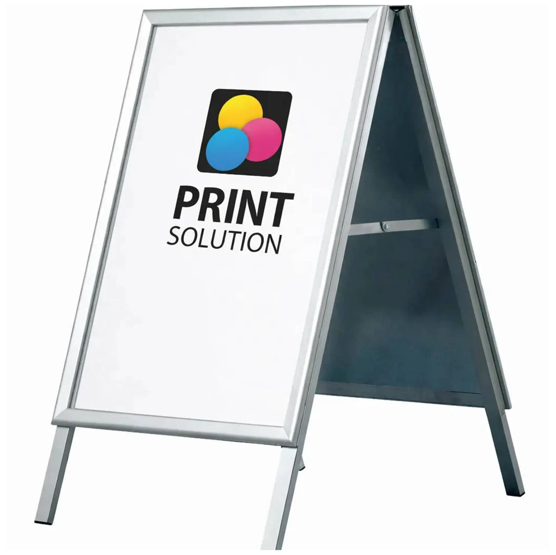 Caballete de aluminio plegable exterior publicitario personalizado